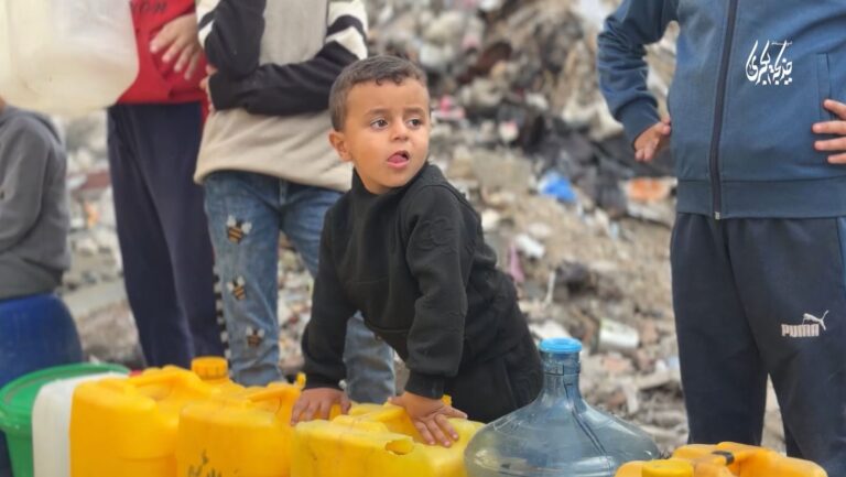 بحران آب در نوار غزه