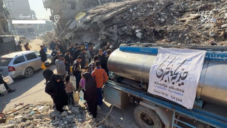 بحران آب در غزه