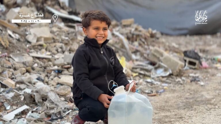 بحران آب در نوار غزه