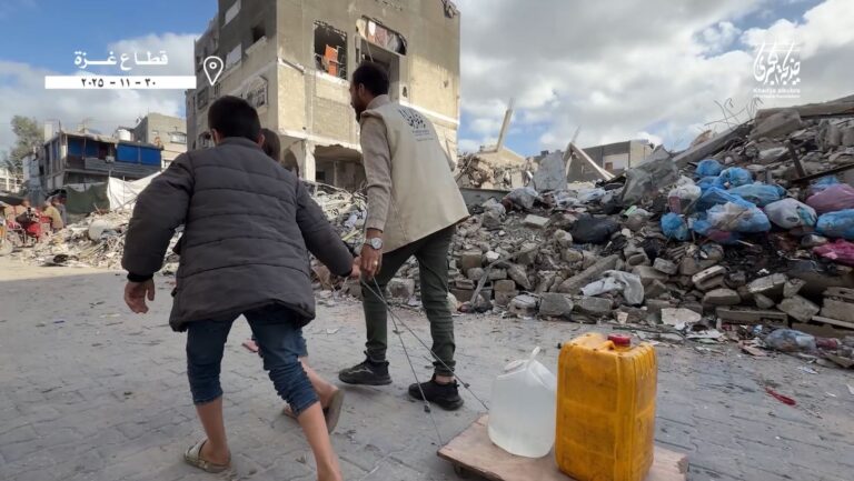 کمک به کودکان غزه