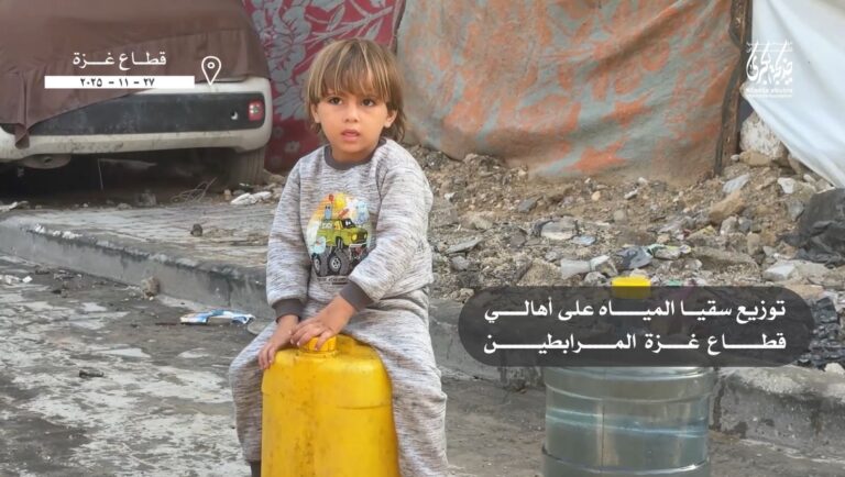 بحران آب در غزه