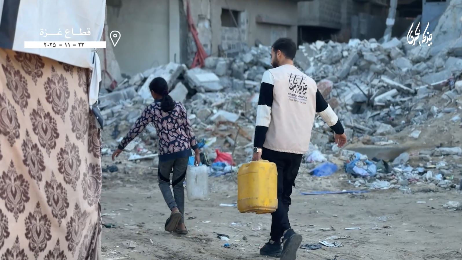 صدقه آب، قطره آبی می‌ شود برای زندگی و امید در غزه