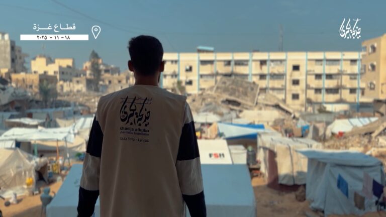 توزیع سبزیجات در نوار غزه