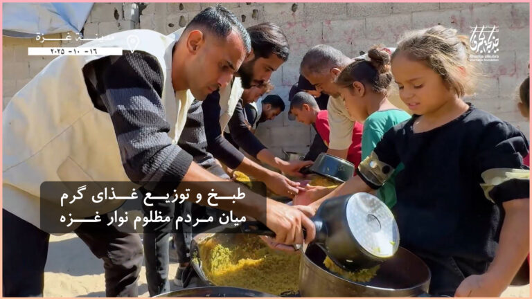 طبخ غذای گرم