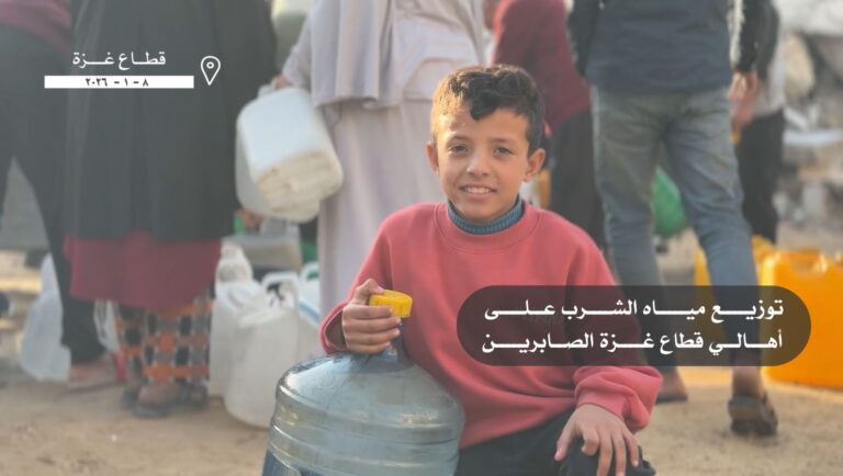 استمرار آب رسانی به غزه