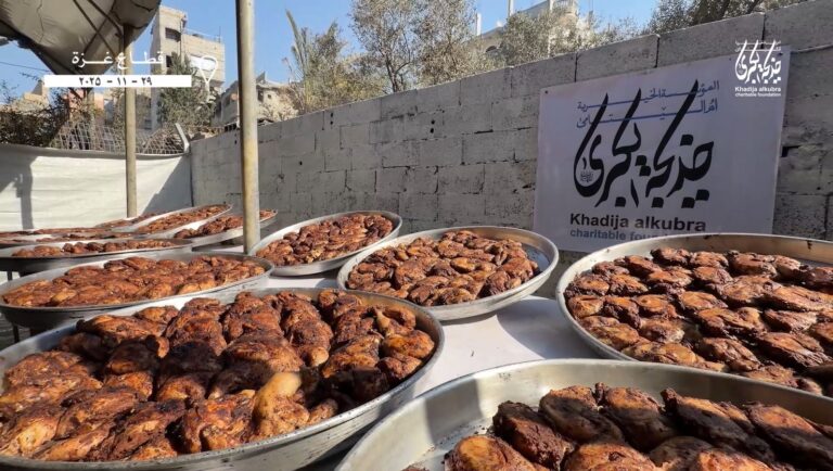 کمک غذایی به مردم غزه