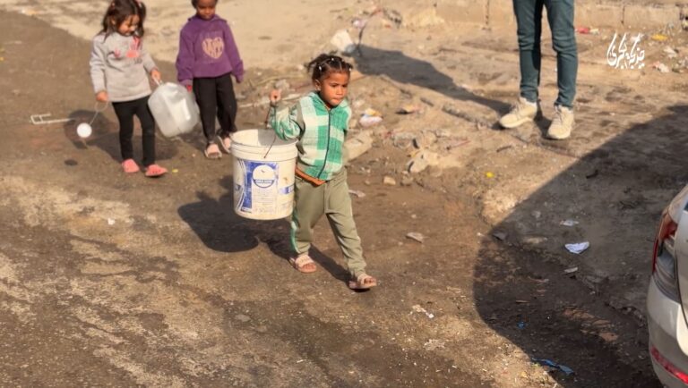 تأمین آب آشامیدنی برای غزه