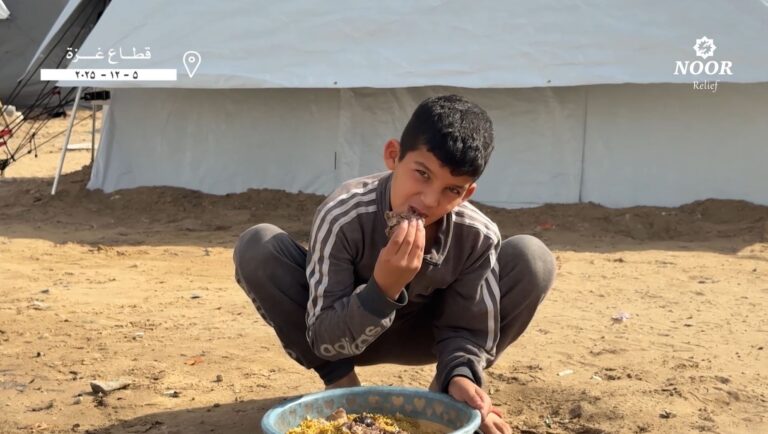 سفره های خالی غزه