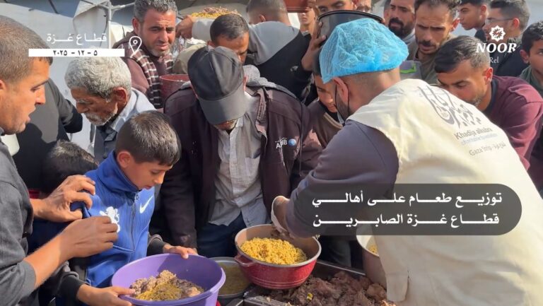 سفره های خالی غزه