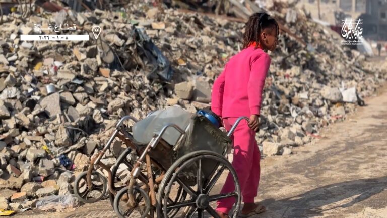 استمرار آب رسانی به غزه