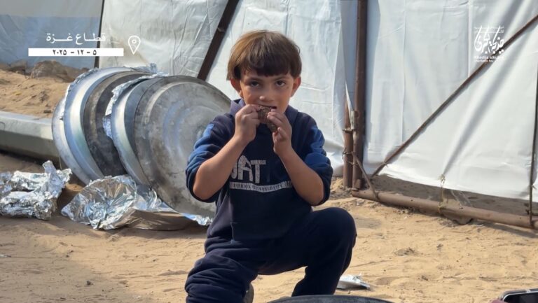 سفره های خالی غزه